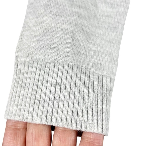 LULULEMON Grey "Keep it cozy dress" Fitted Knit stretch lightweight sweater 2 - Picture 7 of 10